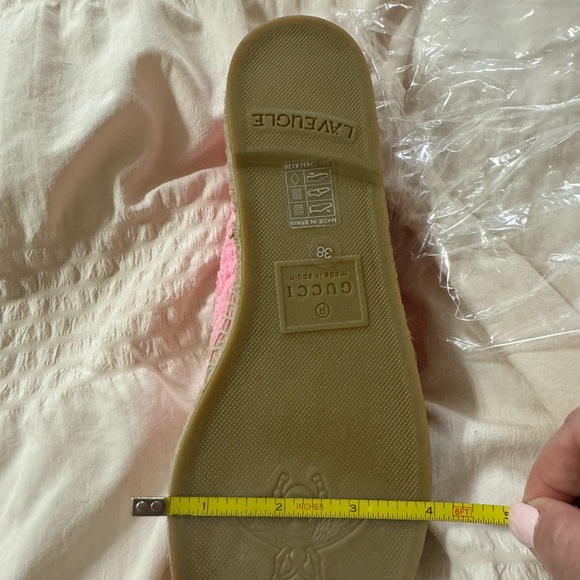 COPY - Gucci Women's Terry Espadrille Flats - Picture 6 of 7